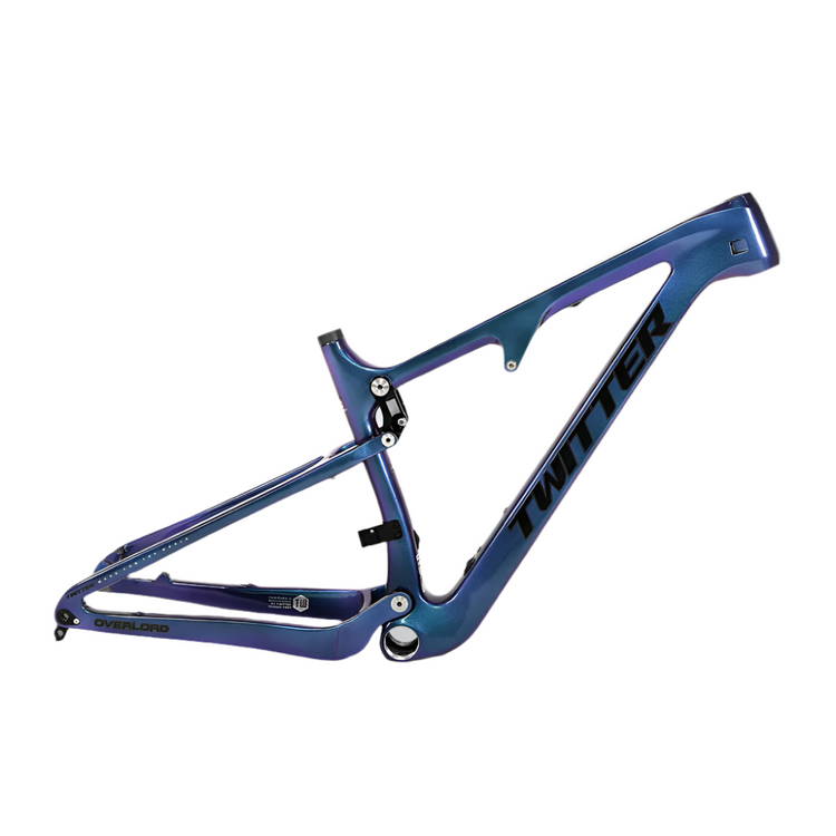 TWITTER OVERLORD Full Suspension Carbon MTB Frame – T800 Mix, 29"/27.5", AM, without Rear SHOX-6