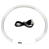 Usb Rechargeable Glow-In-The-Dark Pet Collar With Three Flashing Modes-6