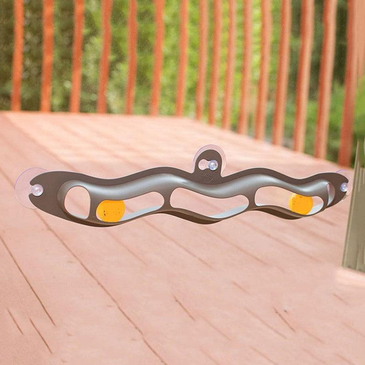 Interactive Cat Track Ball Window Suction Cup Toy-3