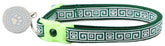 Greek Key Breakaway Cat Collar-3