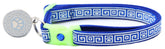 Greek Key Breakaway Cat Collar-17