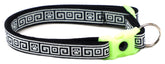 Greek Key Breakaway Cat Collar-56