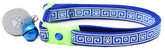 Greek Key Breakaway Cat Collar-29