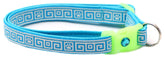 Greek Key Breakaway Cat Collar-54