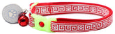 Greek Key Breakaway Cat Collar-28