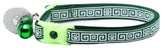 Greek Key Breakaway Cat Collar-27