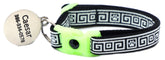 Greek Key Breakaway Cat Collar-44