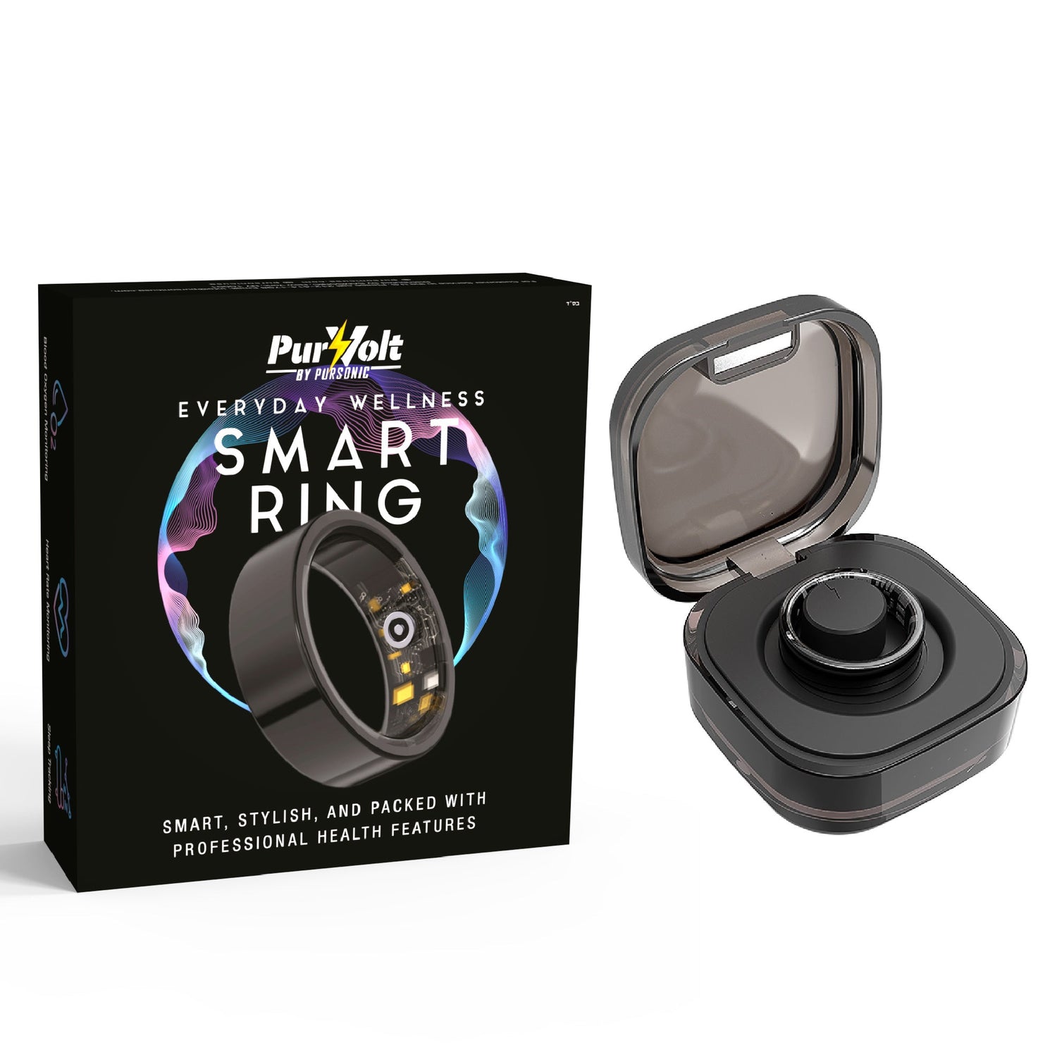 Smart Watch & Wellness Ring Bundle – Bluetooth Calling, Fitness Tracking & 24/7 Health Monitoring-3