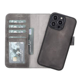 Casper iPhone 12 Series Detachable Leather Wallet Case-11