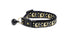 Gold Moons and Stars on Black V2 Cat Collar-0